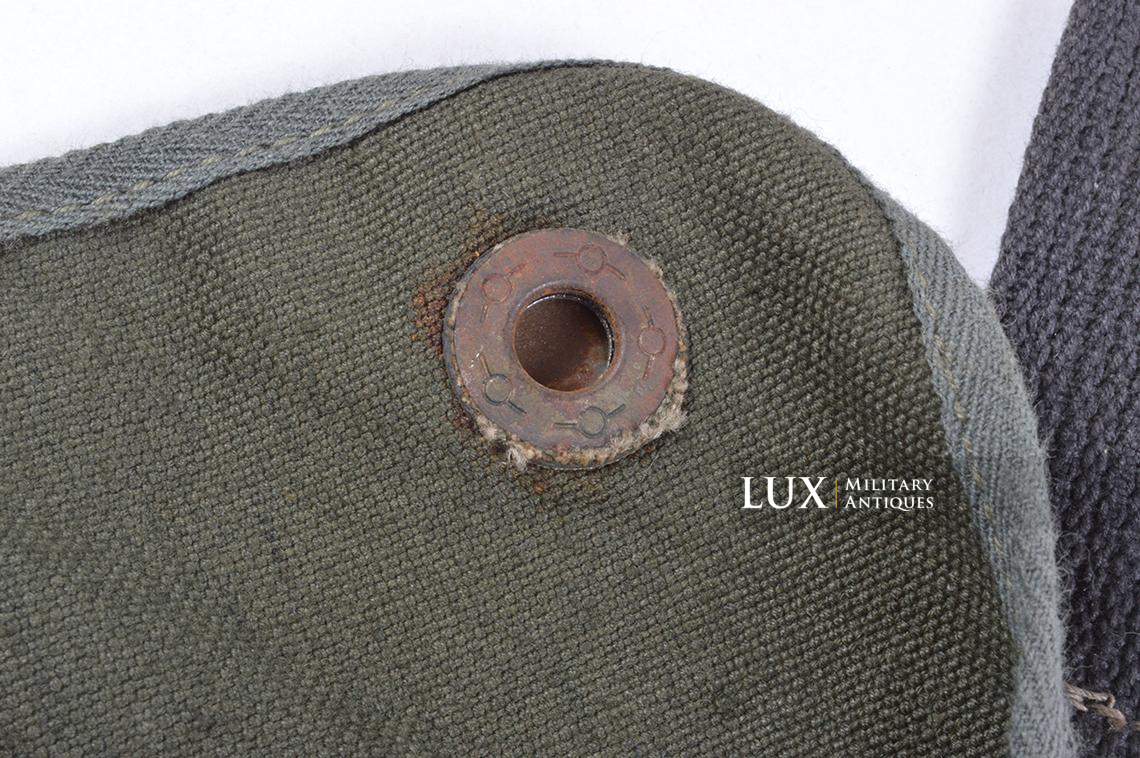 Early German paratrooper gas mask carrying bag, « BWZ » - photo 26