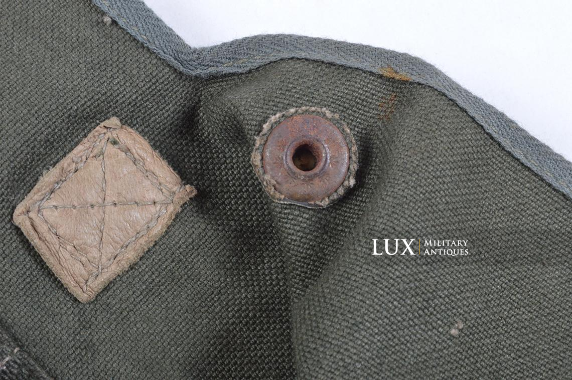Early German paratrooper gas mask carrying bag, « BWZ » - photo 33