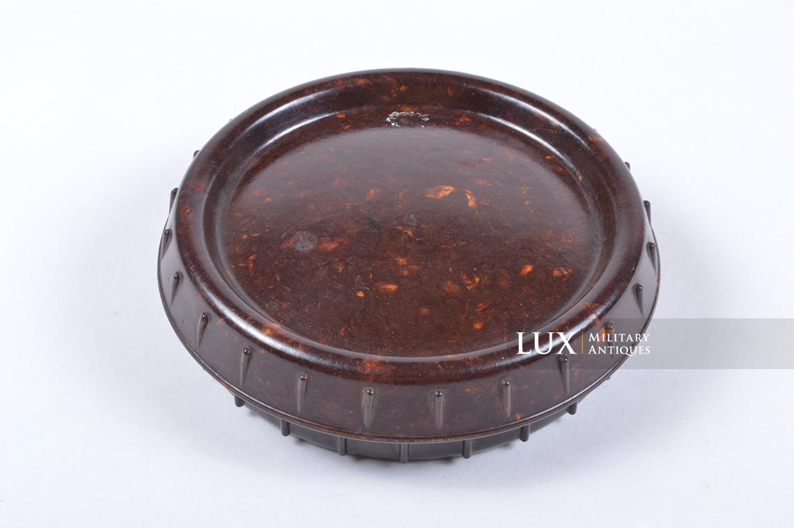 German brown bakelite fat container - photo 4