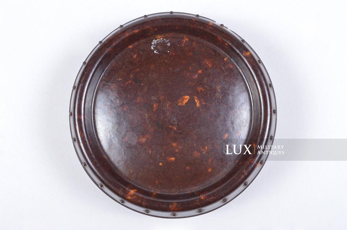 German brown bakelite fat container - photo 8