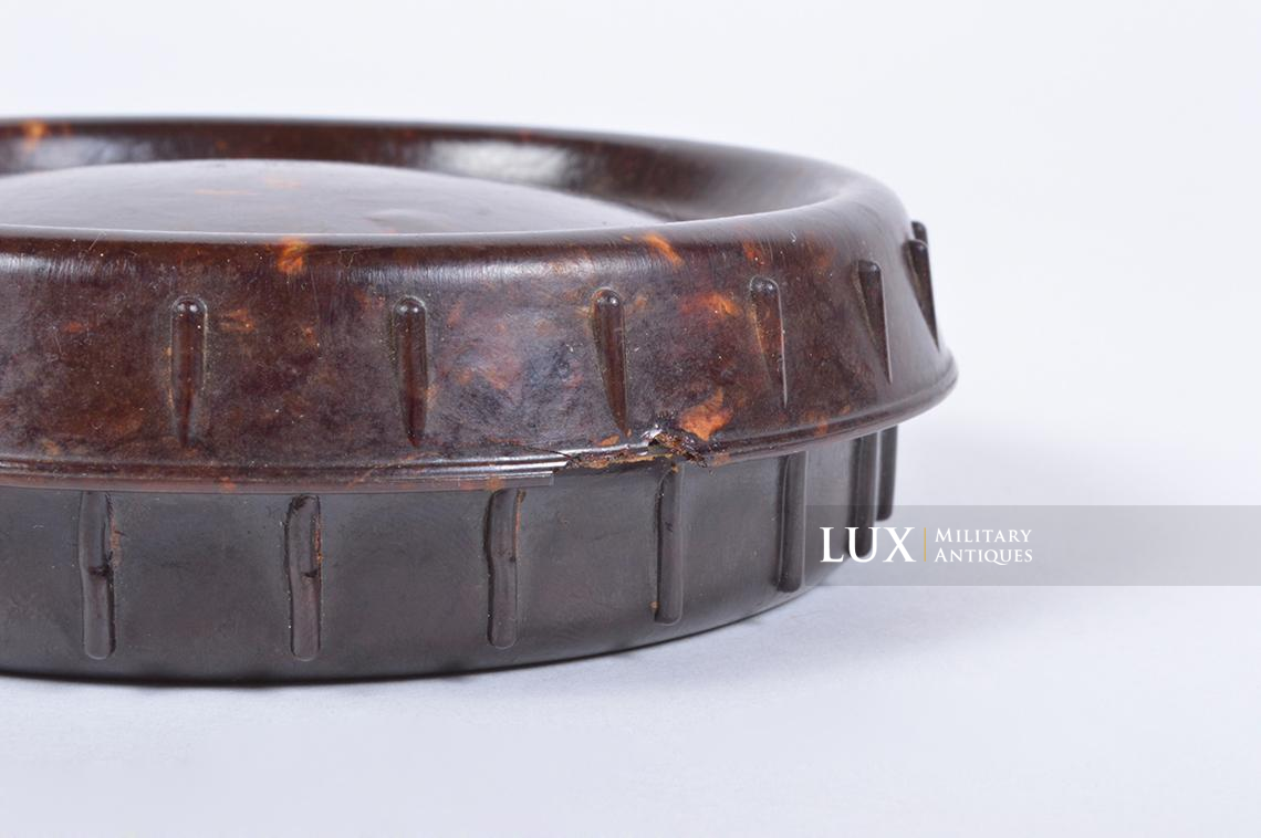 German brown bakelite fat container - photo 11
