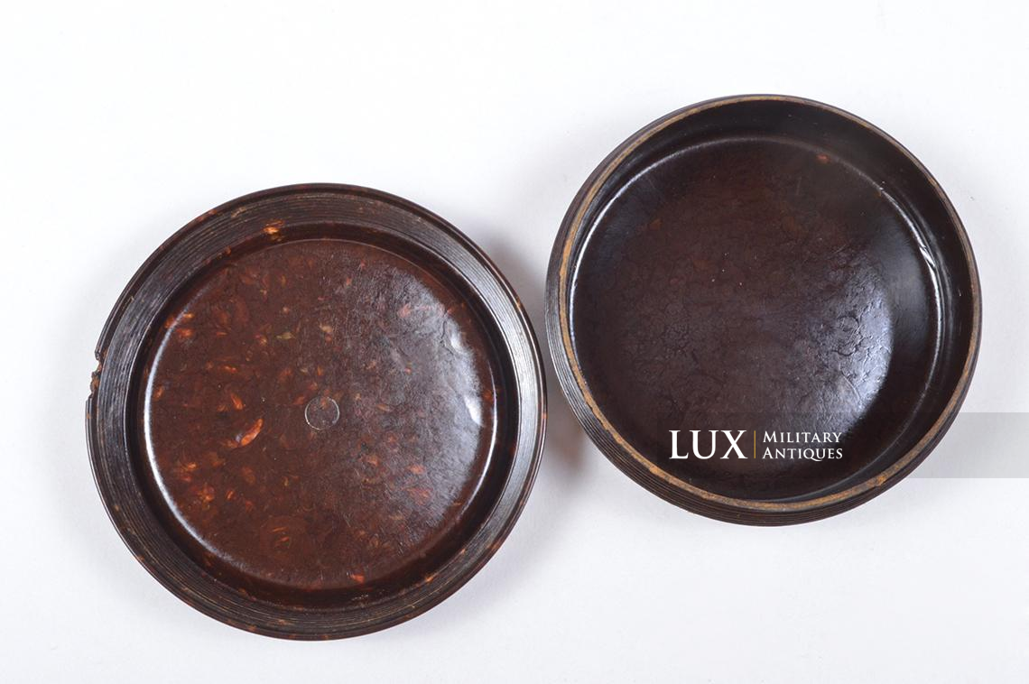 German brown bakelite fat container - photo 12