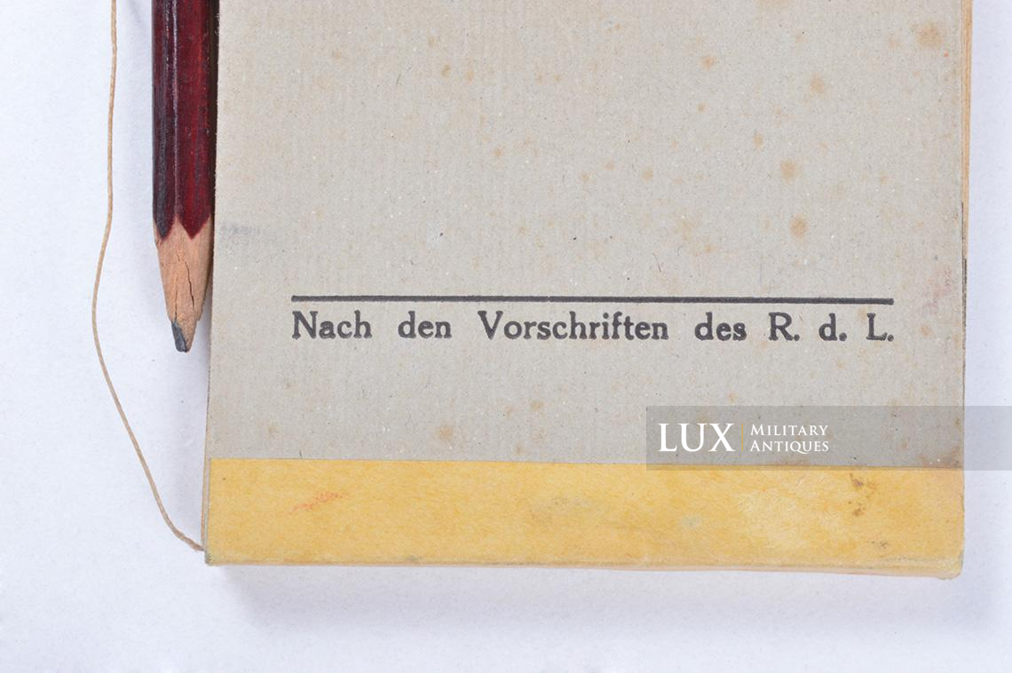 German medical wound tag booklet, « WUNDZETTEL » - photo 14
