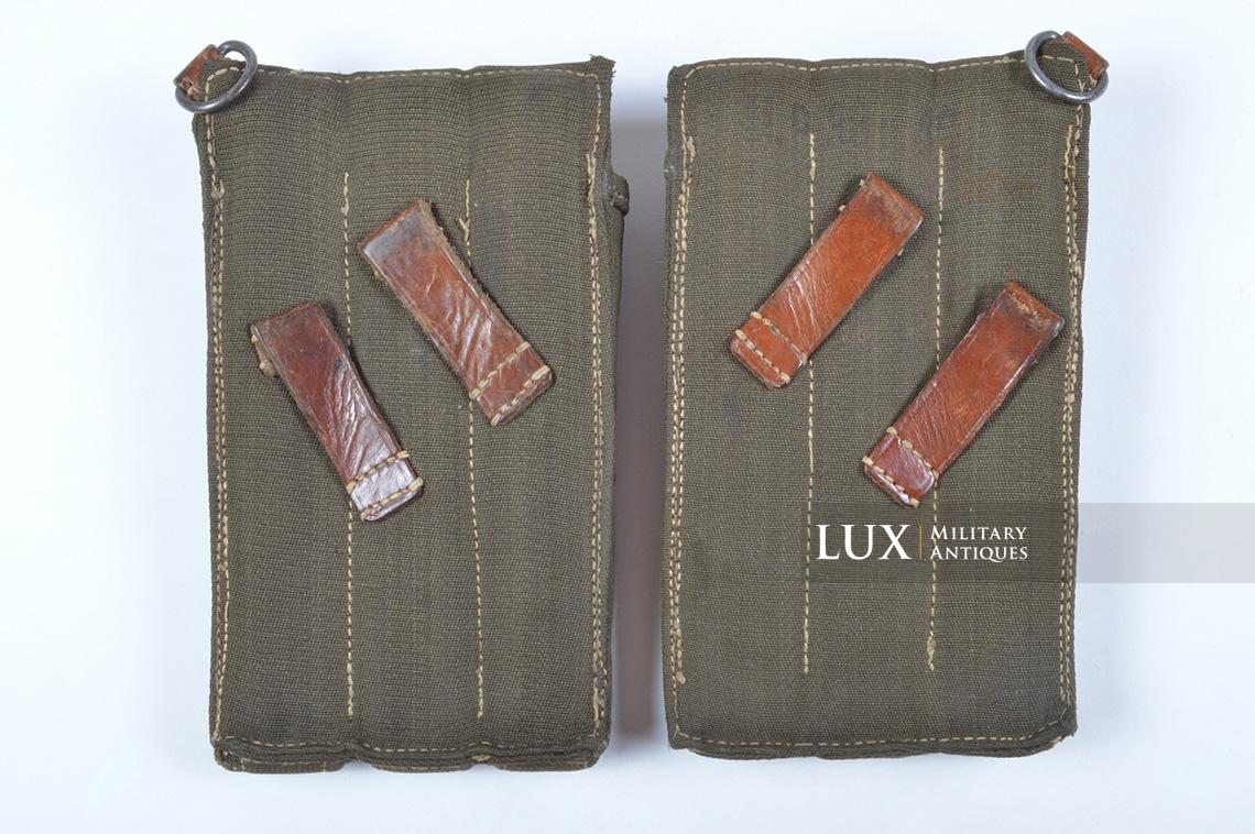 Very rare pair of early MP38/40 pouches, « dkk41 » - photo 8