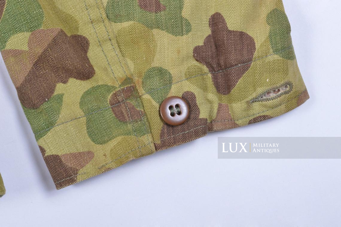 Veste US « HBT » camouflée, 36R - Lux Military Antiques - photo 9