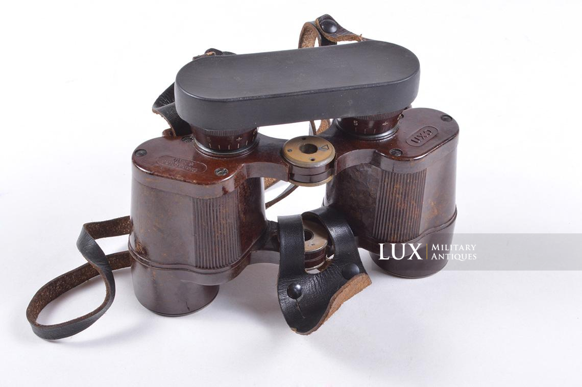 German bakelite 6x30 power issue field binoculars, « Dienstglas cxn » - photo 4