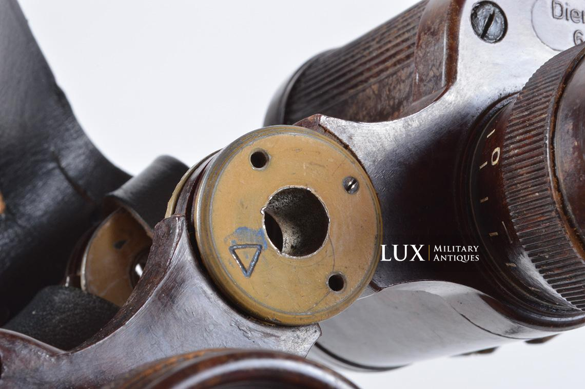 German bakelite 6x30 power issue field binoculars, « Dienstglas cxn » - photo 12