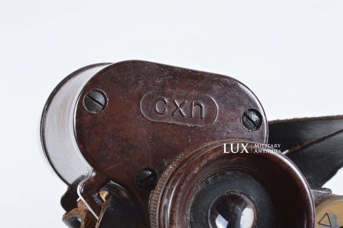 German bakelite 6x30 power issue field binoculars, « Dienstglas cxn » - photo 13