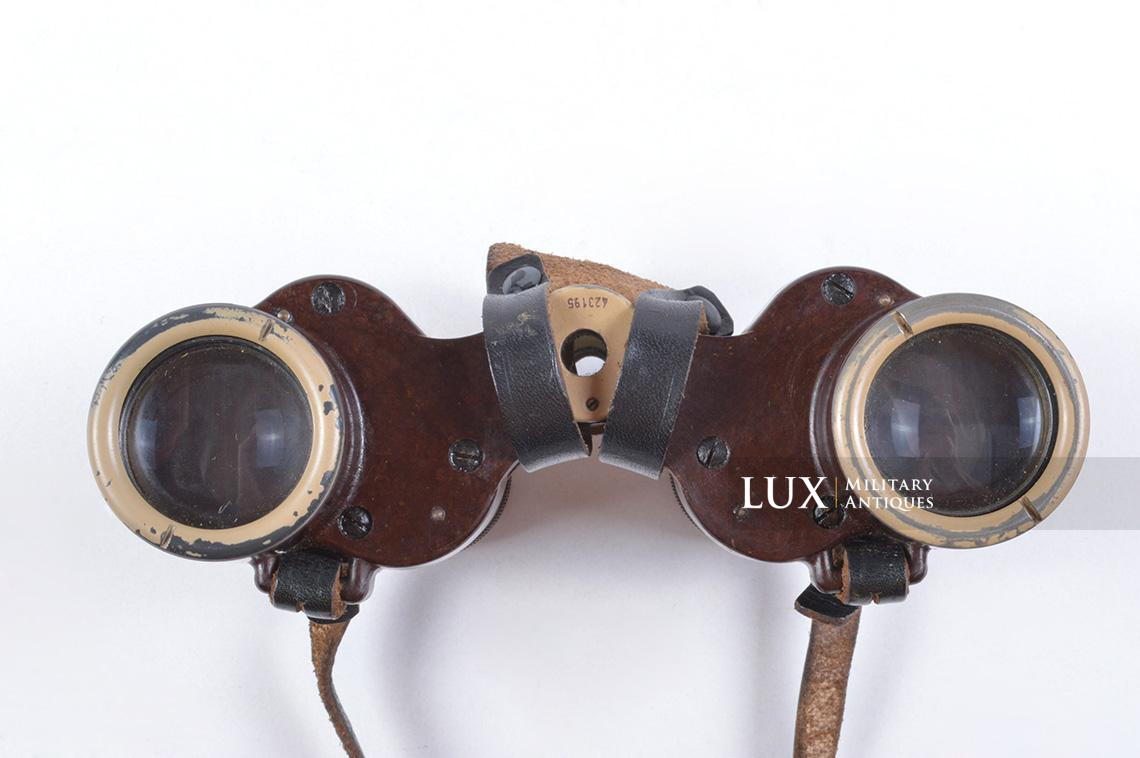 German bakelite 6x30 power issue field binoculars, « Dienstglas cxn » - photo 14