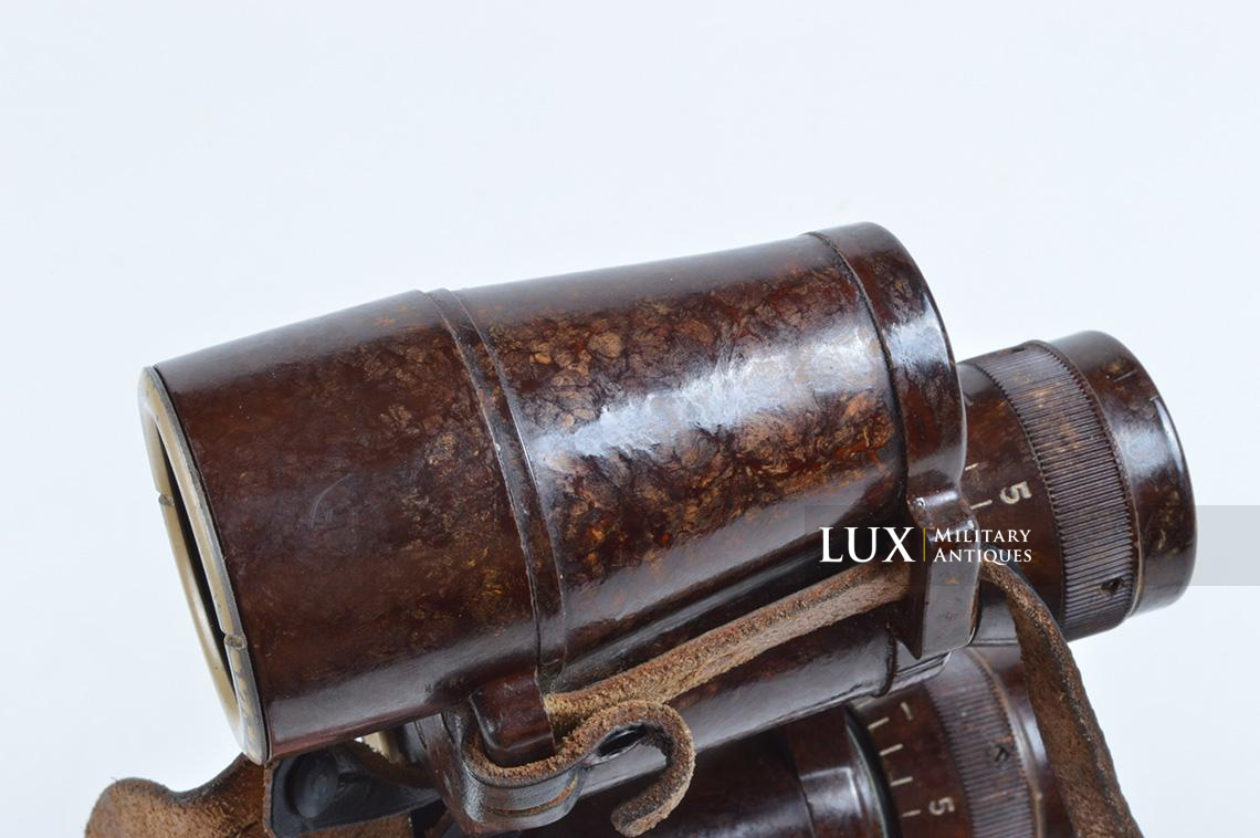 German bakelite 6x30 power issue field binoculars, « Dienstglas cxn » - photo 28