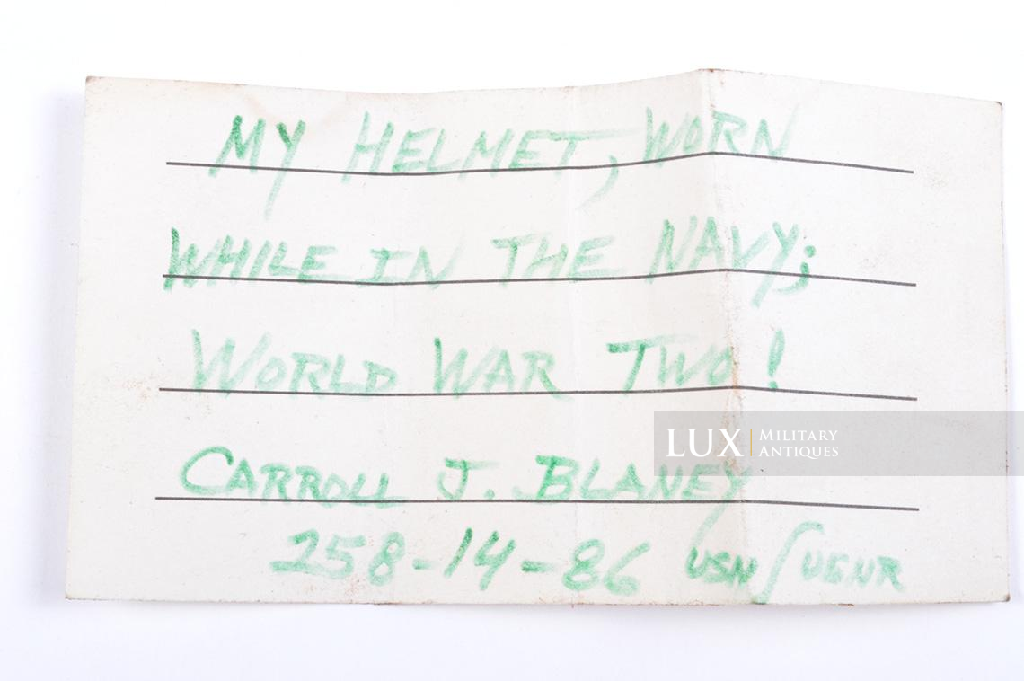 USM1 Navy helmet - Lux Military Antiques - photo 44