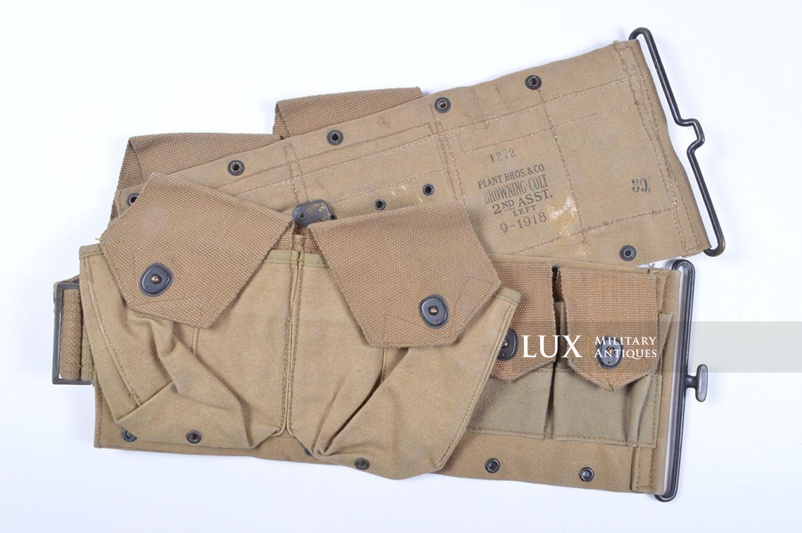Ceinturon US M1918 BAR, « P.B.&CO. JULY 1918 » - photo 4