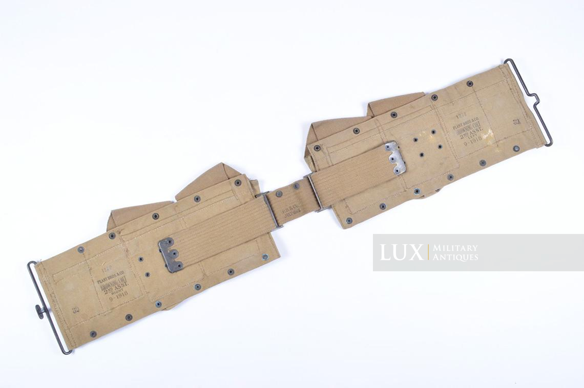 Ceinturon US M1918 BAR, « P.B.&CO. JULY 1918 » - photo 8