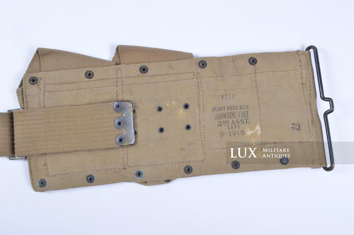 Ceinturon US M1918 BAR, « P.B.&CO. JULY 1918 » - photo 11