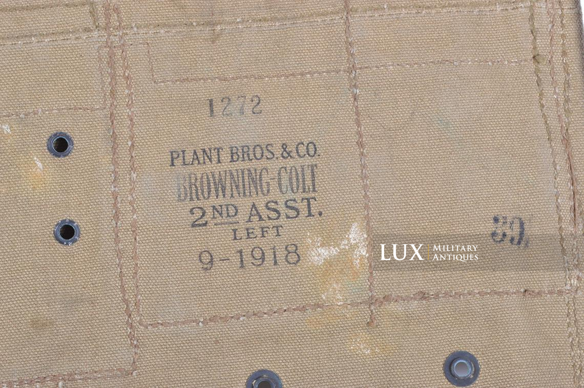 Ceinturon US M1918 BAR, « P.B.&CO. JULY 1918 » - photo 12