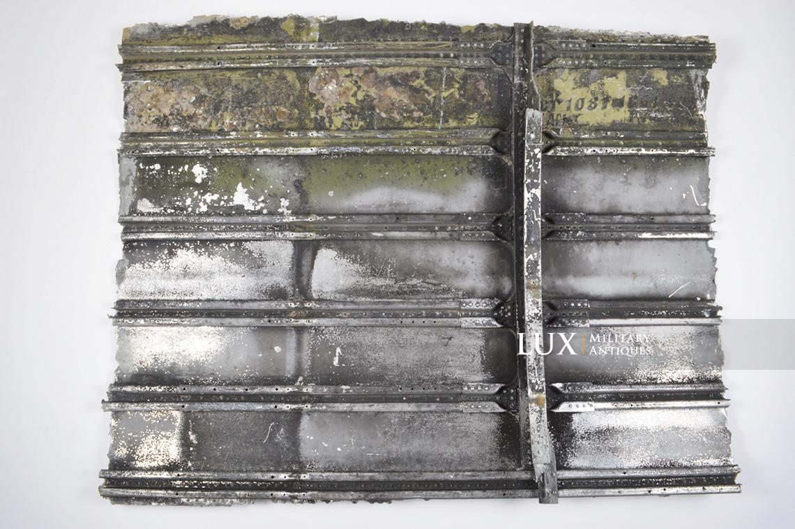 German Luftwaffe fighter bomber structural side panel section - photo 28