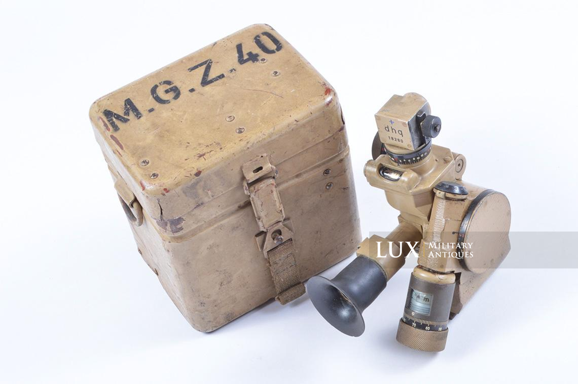 Optique de visée MG34/42 avec sa boite, « dhq » - photo 4