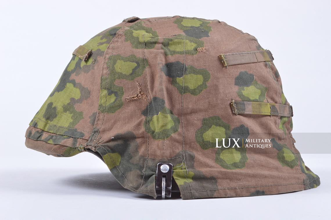 Couvre casque Waffen-SS fin de guerre, camouflage feuille de chêne - photo 4
