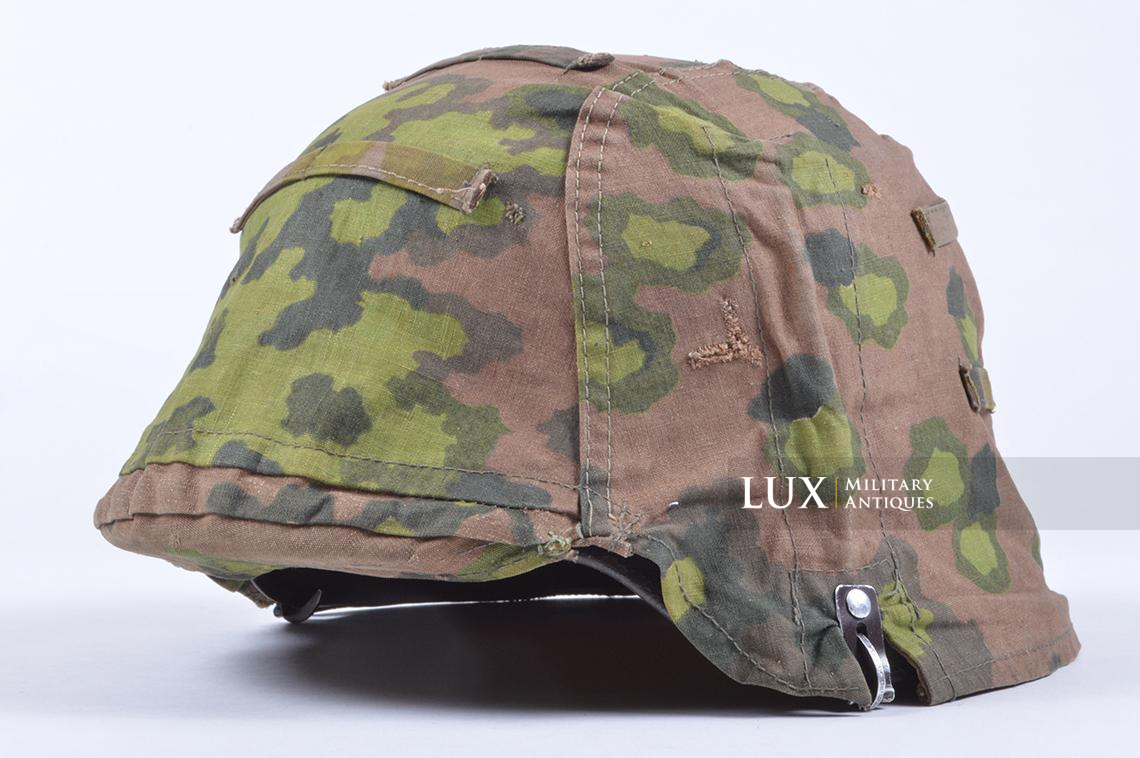 Second pattern Waffen-SS oak-leaf camouflage helmet cover - photo 7