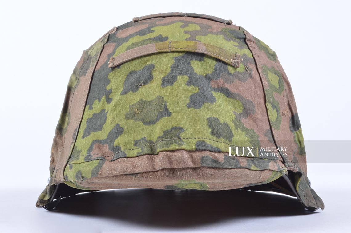 Couvre casque Waffen-SS fin de guerre, camouflage feuille de chêne - photo 8