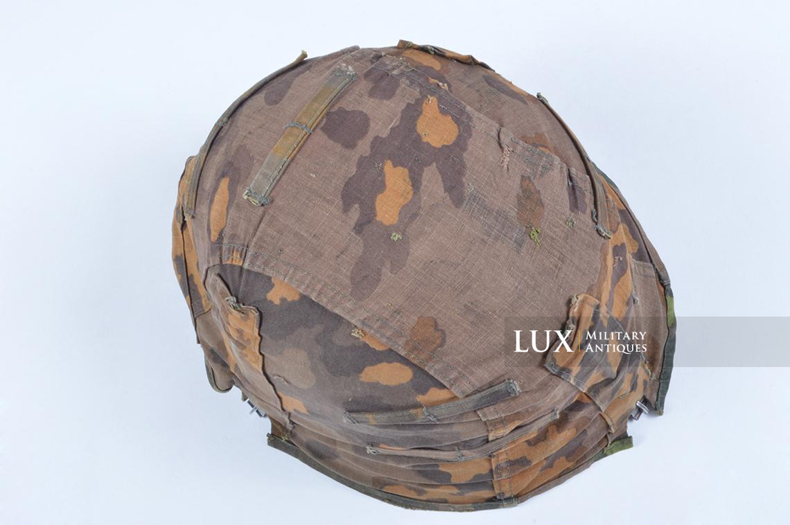 Second pattern Waffen-SS oak-leaf camouflage helmet cover - photo 26
