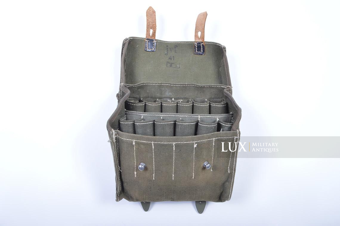 German Tropical flare gun ammo pouch, « jvf 41 » - photo 15