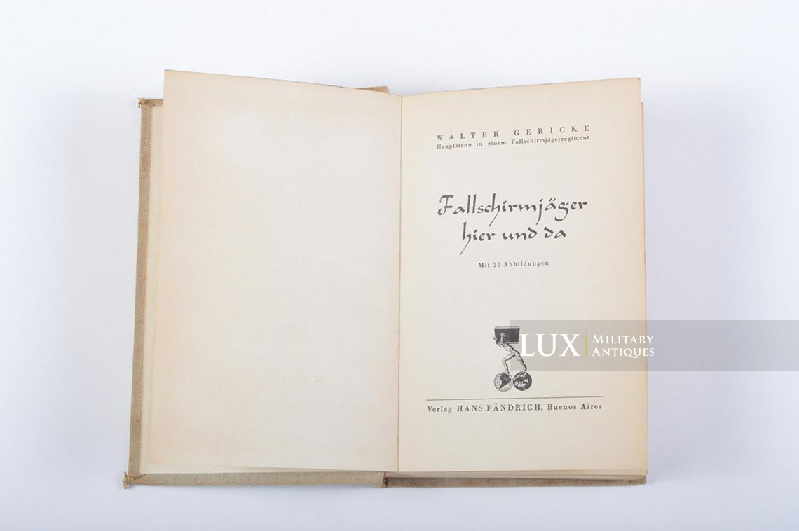 German book « Fallschirmjäger hier und da » - photo 8