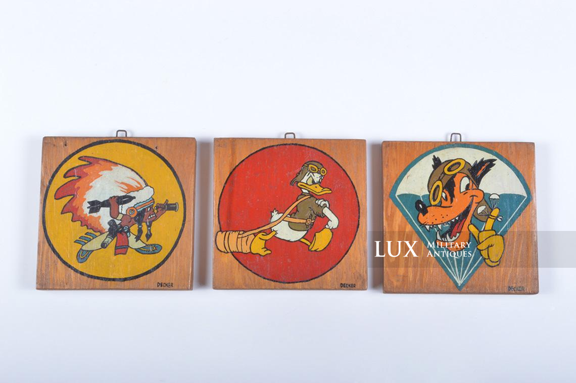 WWII USAAF squadron emblems - Lux Military Antiques - photo 4