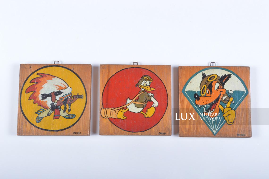WWII USAAF squadron emblems - photo 4