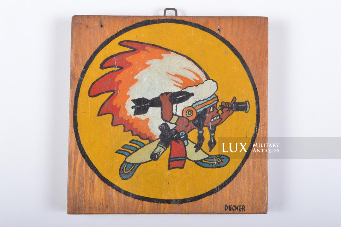WWII USAAF squadron emblems - Lux Military Antiques - photo 17
