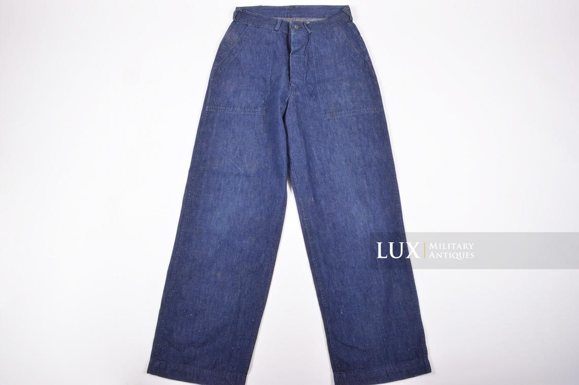 Pantalon de travail en jeans US Army - Lux Military Antiques - photo 4