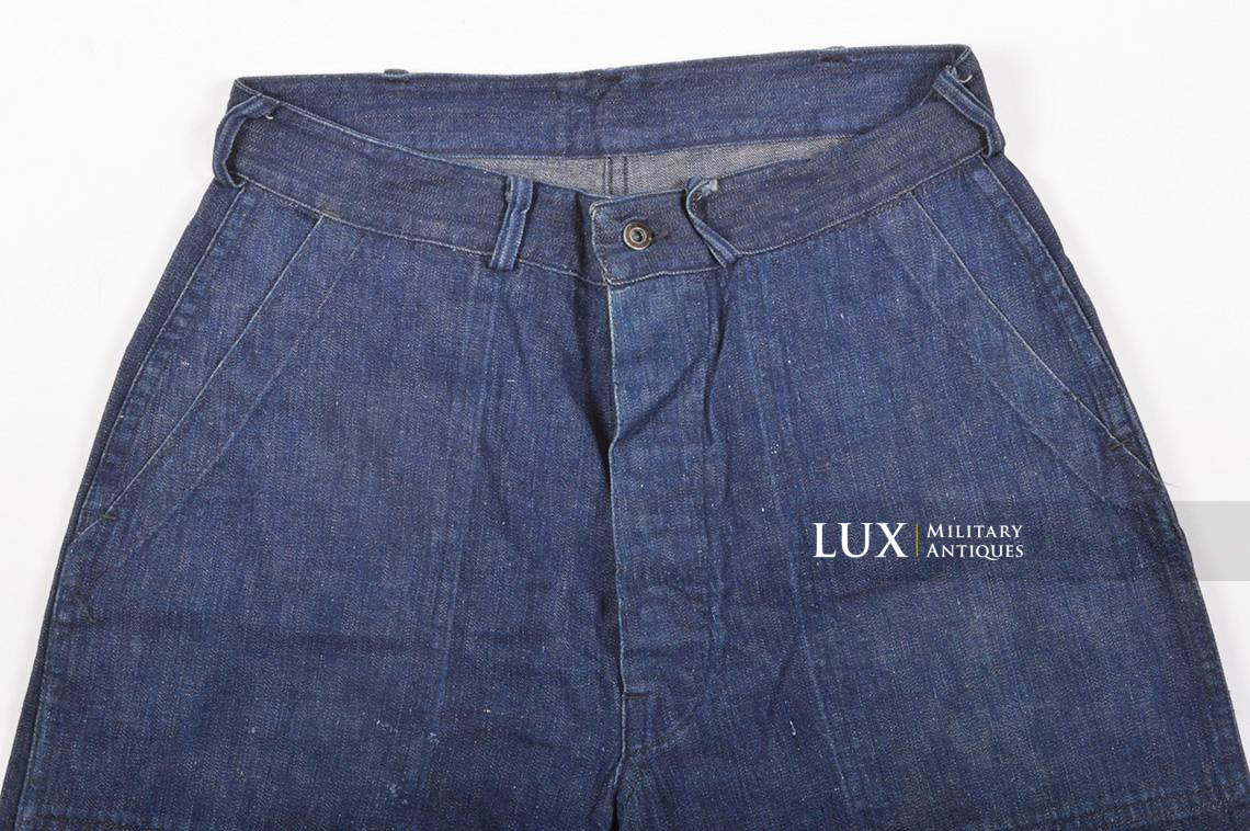 US Army denim work pants - Lux Military Antiques - photo 8