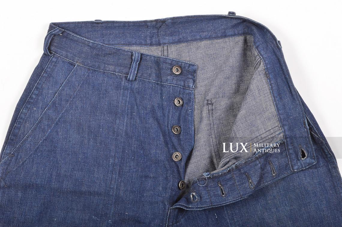 US Army denim work pants - Lux Military Antiques - photo 9