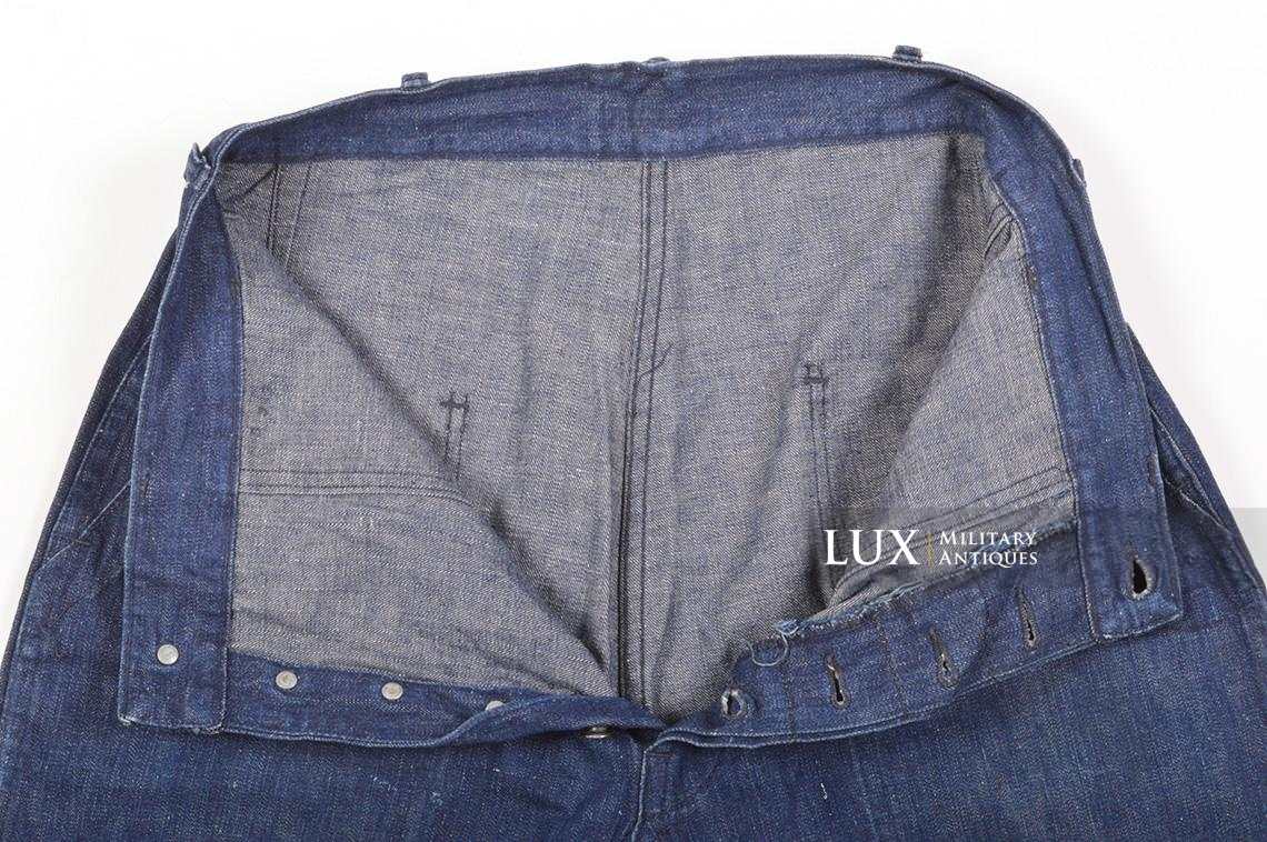 US Army denim work pants - Lux Military Antiques - photo 10