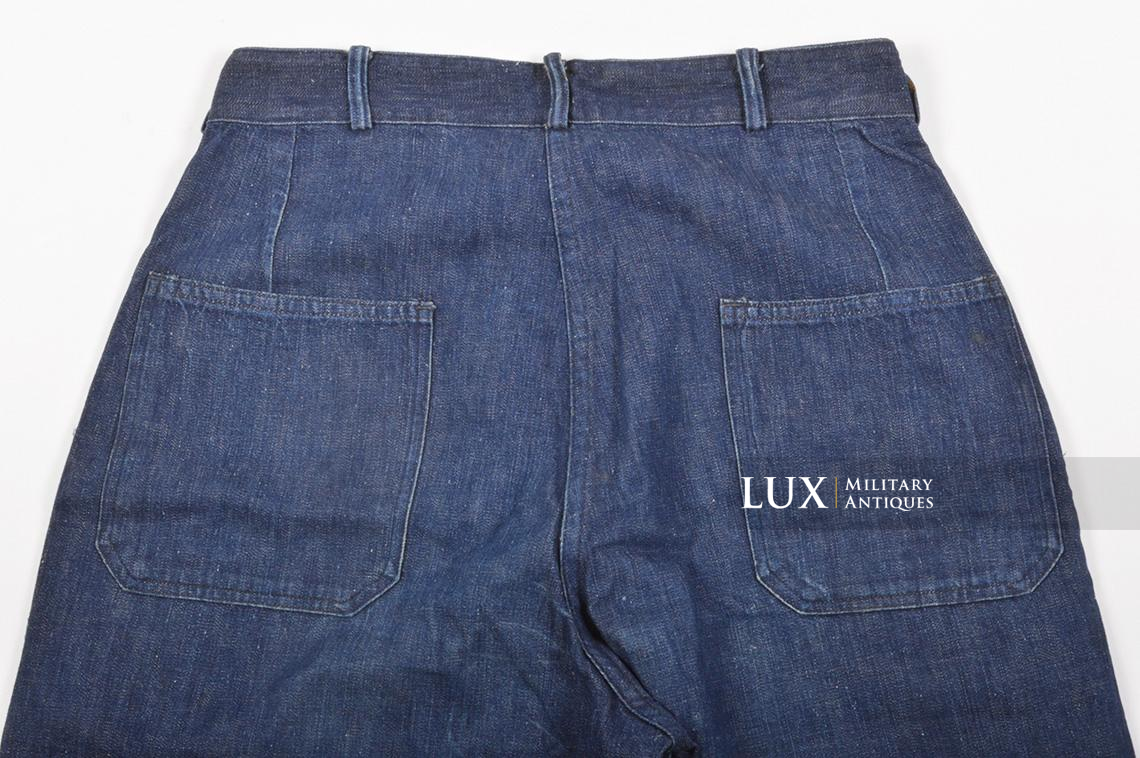 Pantalon de travail en jeans US Army - Lux Military Antiques - photo 15