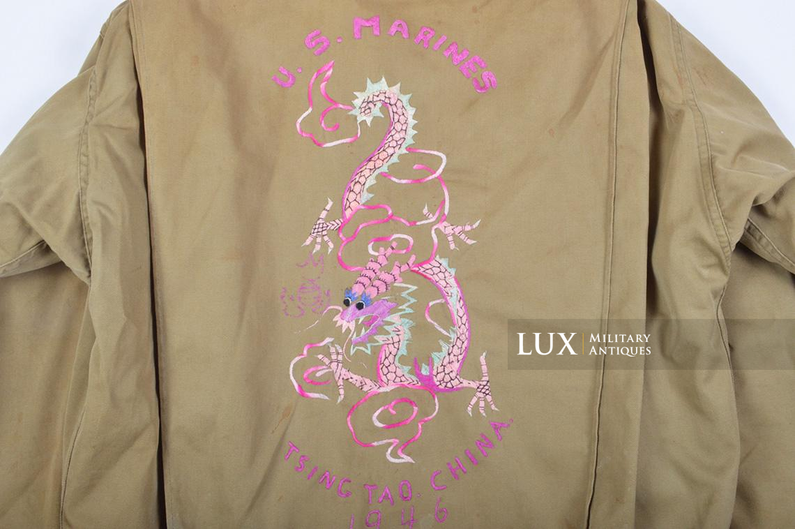 US tankers jacket with USMC veteran artwork - photo 7