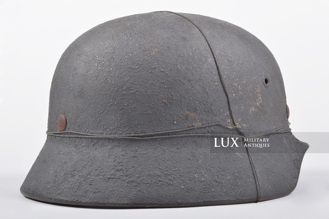 M40 Luftwaffe single decal camouflaged helmet - photo 11