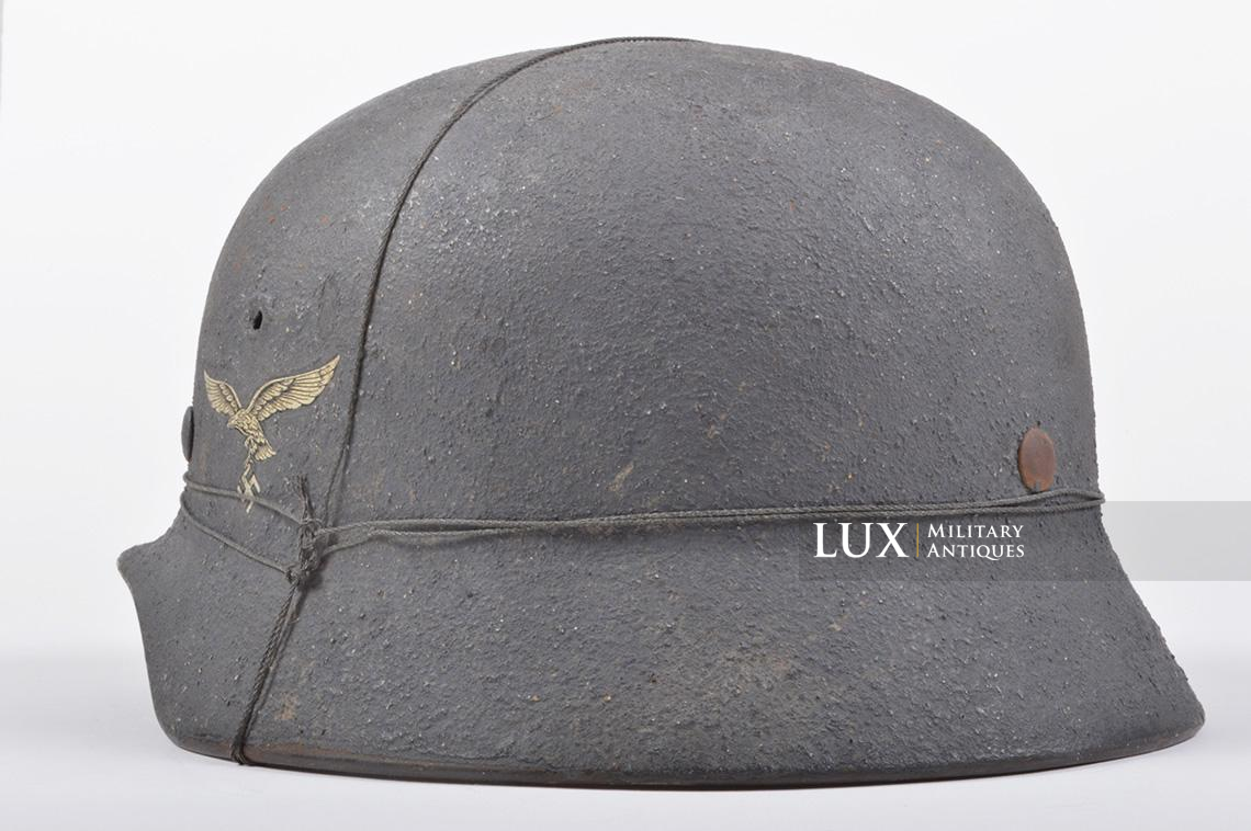 Casque M40 Luftwaffe bétonné avec cable - photo 13