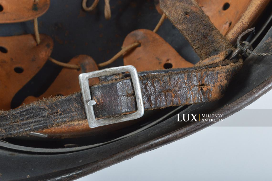 Casque M40 Luftwaffe bétonné avec cable - photo 37