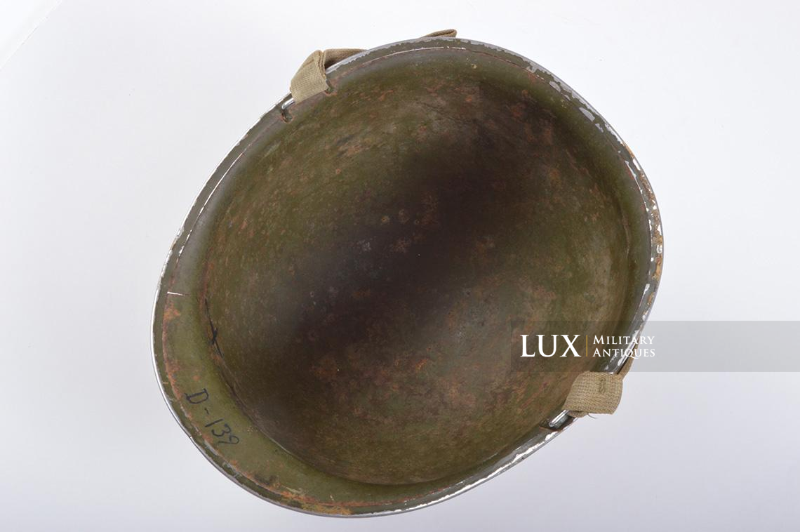 Early USM1 desert tan camouflage helmet, « El Alamein » - photo 28