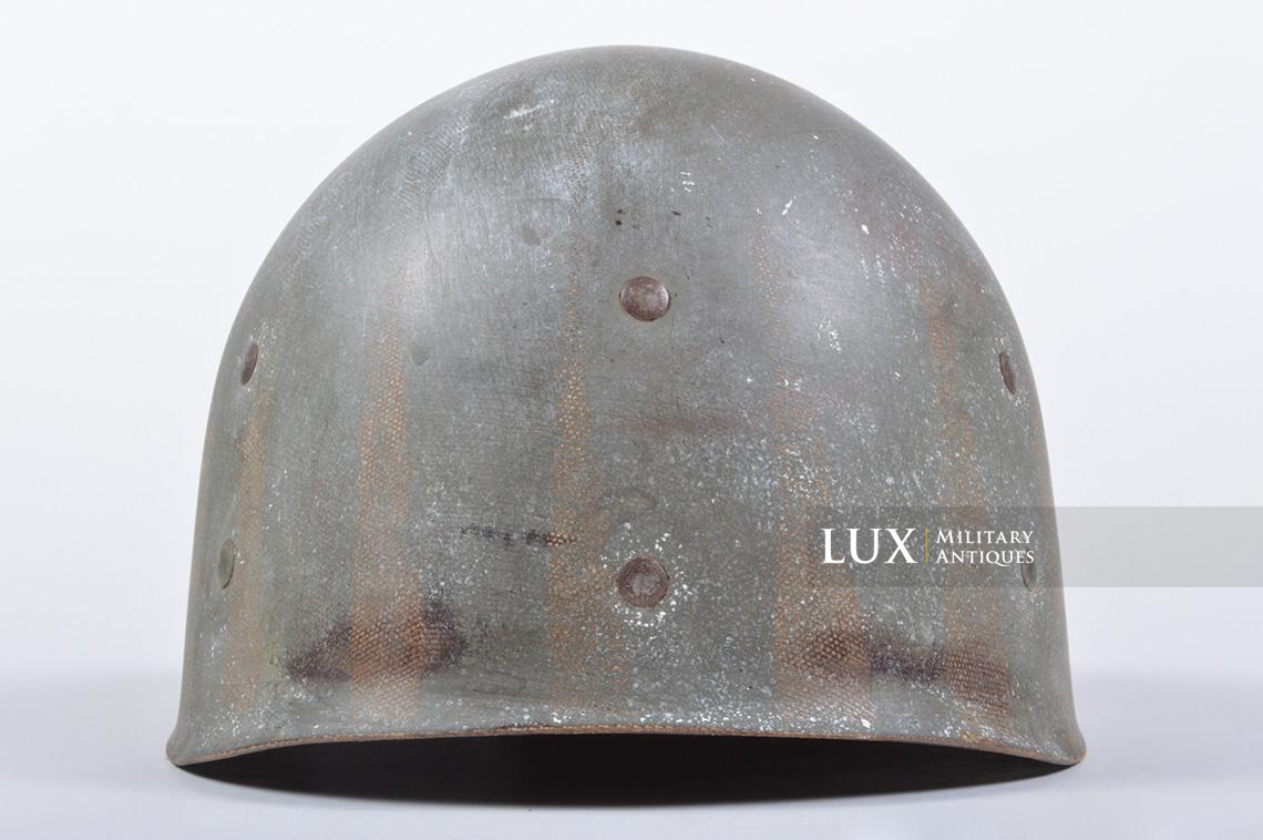 Early USM1 desert tan camouflage helmet, « El Alamein » - photo 40