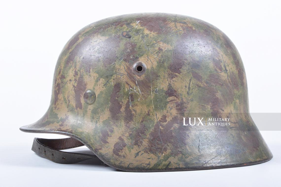 Casque M35 Heer camouflé trois tons au pinceau - photo 4