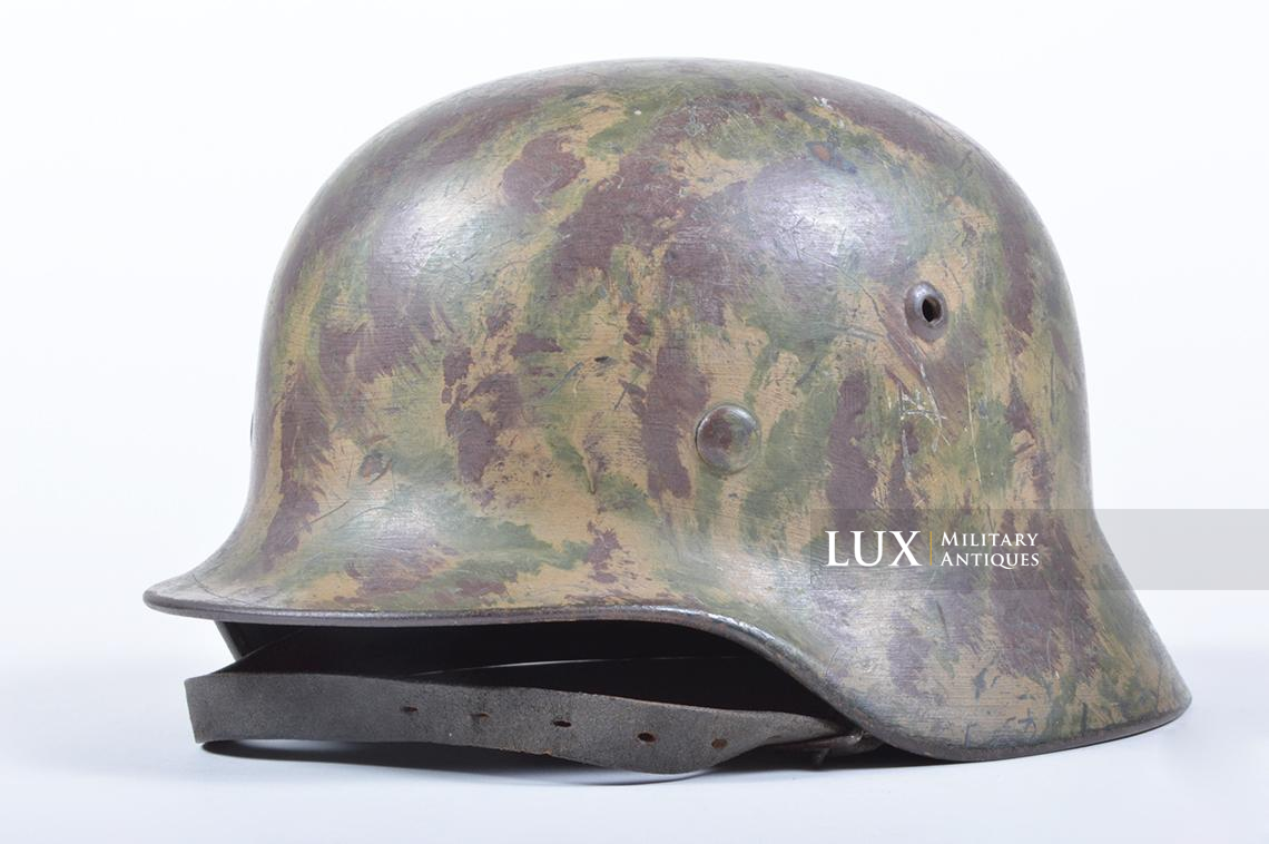 Casque M35 Heer camouflé trois tons au pinceau - photo 7