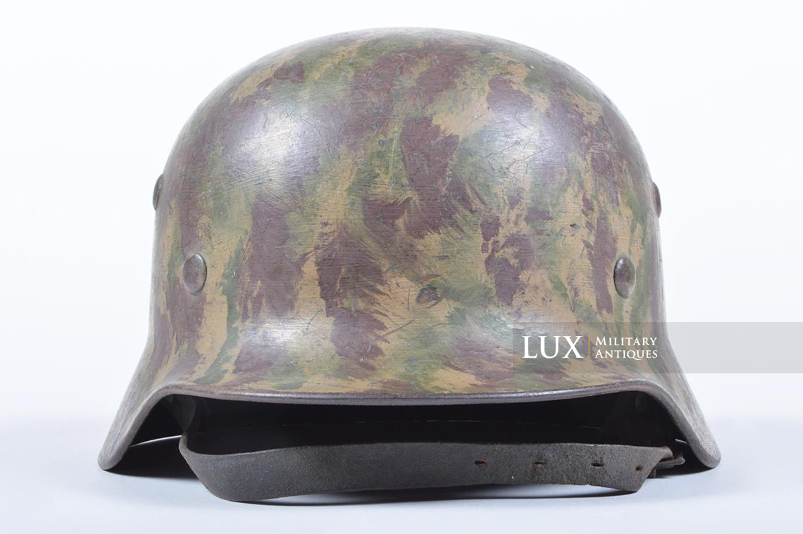 Casque M35 Heer camouflé trois tons au pinceau - photo 8