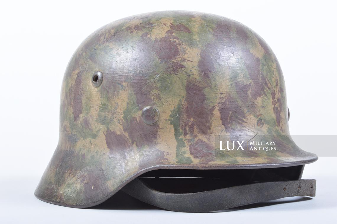 Casque M35 Heer camouflé trois tons au pinceau - photo 9