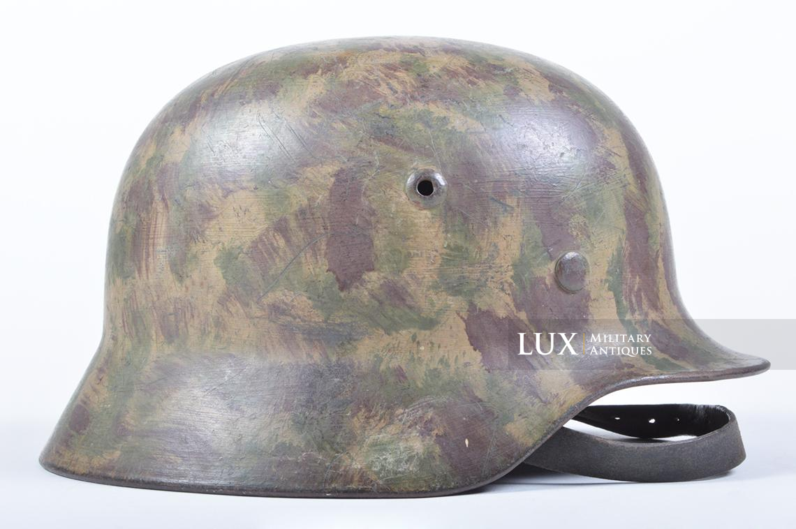 Casque M35 Heer camouflé trois tons au pinceau - photo 10