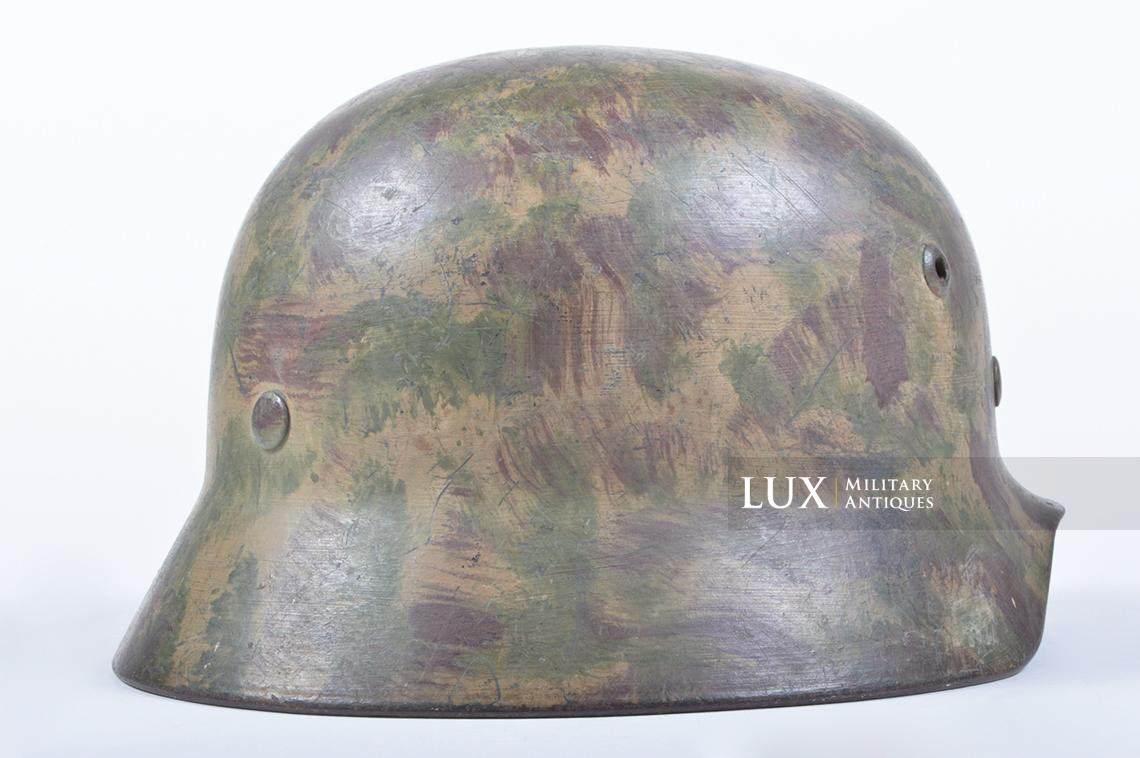 Casque M35 Heer camouflé trois tons au pinceau - photo 11