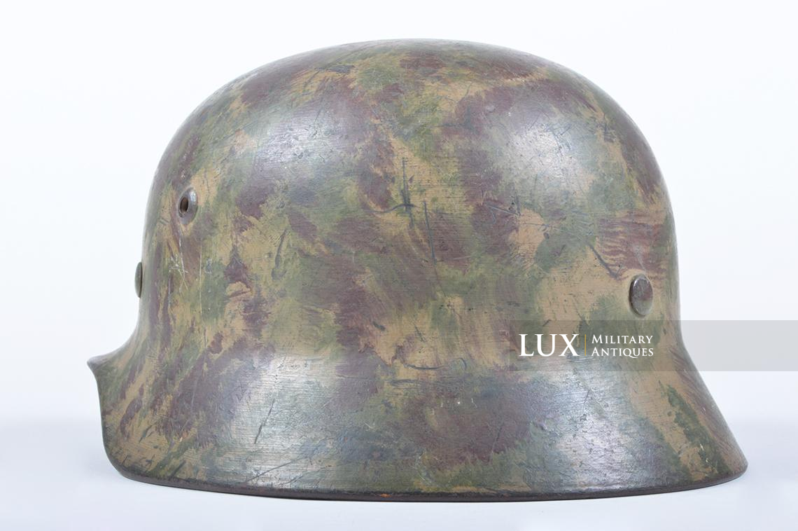 Casque M35 Heer camouflé trois tons au pinceau - photo 13