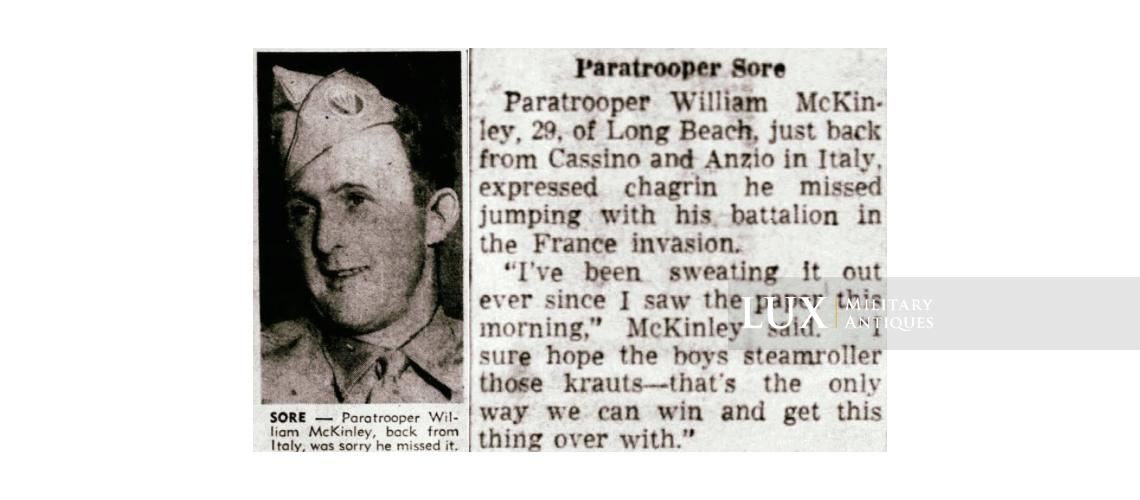 504th P.I.R. Equipment Grouping, « Red Devils » - photo 62