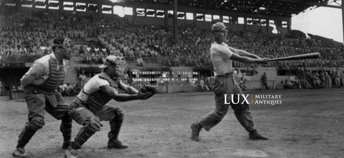 U.S. Army issued softball players mitt - Lux Military Antiques - photo 7